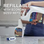 Bona 32 oz. Hardwood Floor Cleaner with Microfiber Wet Mop Pad Refill