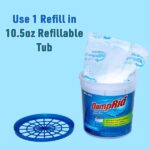 DampRid 10.5 oz. Fragrance Free Moisture Absorber Refill Pouch (4-Pack) FG92