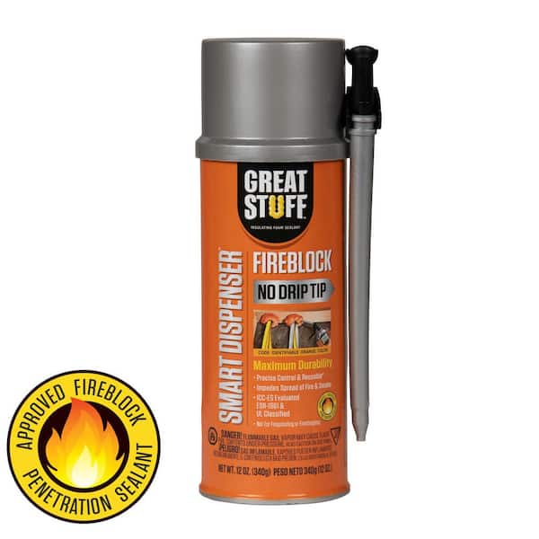 GREAT STUFF Smart Dispenser 12 oz. Fireblock Insulating Spray Foam Sealant 99112831
