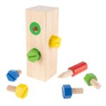 Hey! Play! Wooden Screw Block Toy HW3300117