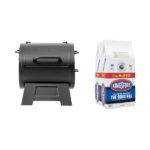 Kingsford 16 lbs. Original BBQ Charcoal Briquettes with Portable Charcoal Grill or Side Fire Box in Black (2-Pack) B-322986025-1