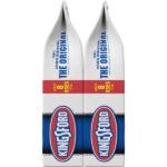 Kingsford 16 lbs. Original BBQ Smoker Charcoal Grilling Briquettes w/Smokin' Champ Charcoal Grill Offset Smoker in Black (2-Pack) B-322986025-4