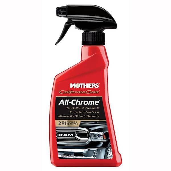MOTHERS 12 oz. California Gold All-Chrome Polish and Cleaner Spray 05222