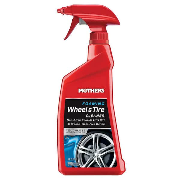MOTHERS 24 oz. Foaming Wheel and Tire Cleaner Spray 05924