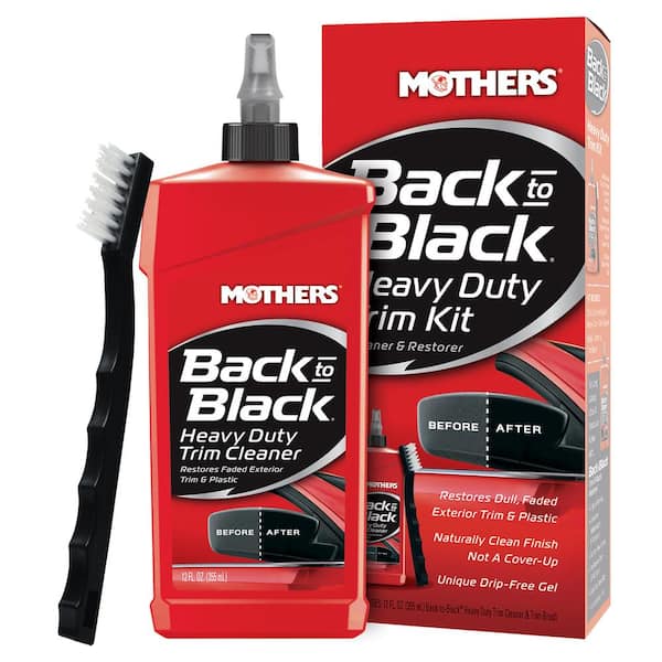 MOTHERS Back-to-Black Heavy-Duty Trim Cleaner Kit 06141