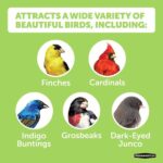 Pennington Ultimate 6 lb. Waste Free Nut and Fruit Bird Seed Food Blend 100542048