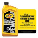 Pennzoil 1 qt. Full Synthetic Motor Oil SAE 5W-20 550058597