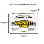 Quikrete 80 lb. High Early Strength Concrete Mix 100700