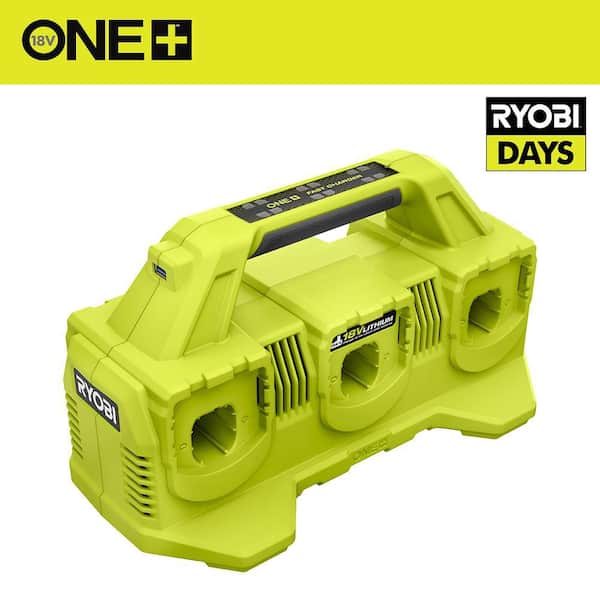 RYOBI ONE+ 18V 6-Port Fast Charger PCG006