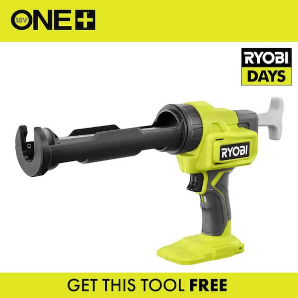 RYOBI ONE+ 18V Cordless 10 oz. Caulk & Adhesive Gun (Tool Only) PCL901B
