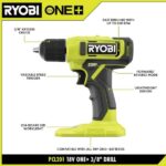 RYOBI ONE+ 18V Cordless 3/8 in. Drill/Driver Kit with 1.5 Ah Battery, Charger, and Drill and Impact Drive Kit (40-Piece) PCL201K1-A98401