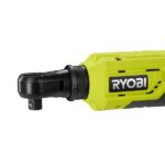 RYOBI ONE+ 18V Cordless 3/8 in. Ratchet Kit with (1) 18V 2.0 Ah Battery, (1) 18V 4.0 Ah Battery, and Charger P344K2SB