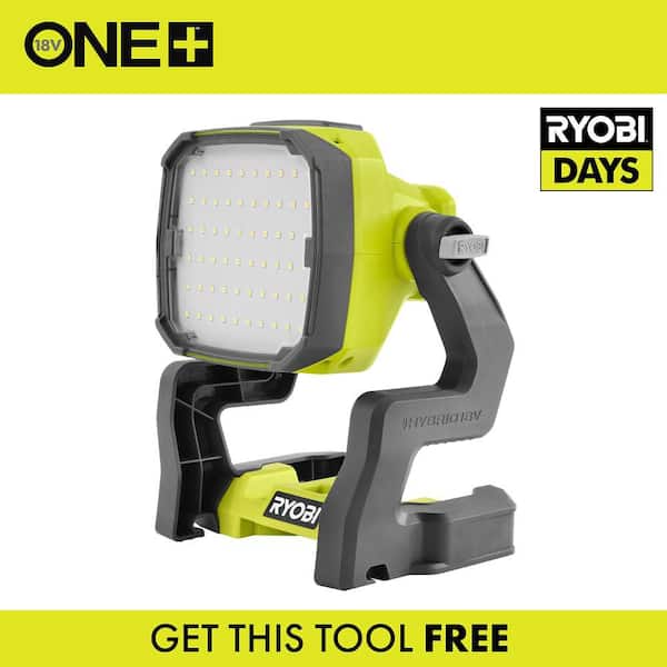 RYOBI ONE+ 18V Hybrid LED Work Light (Tool Only) PCL633B