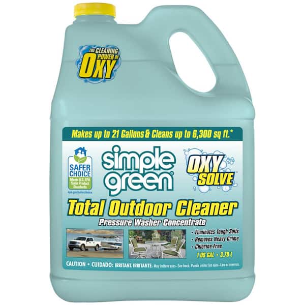 Simple Green 1 Gal. Oxy Solve Total Outdoor Pressure Washer Concentrate 2310000418230