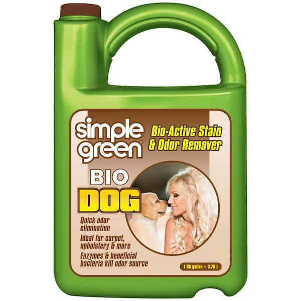 Simple Green 128 oz. Bio Dog Pet Stain and Odor Remover 2000000115302