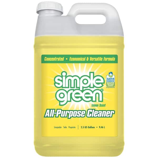 Simple Green 2.5 Gal. Lemon Scent All-Purpose Cleaner 3010100214320