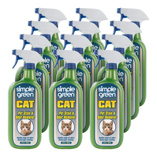 Simple Green 32 oz. Cat Pet Stain and Odor Remover (12-Case) 2010001215311