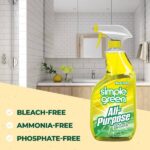Simple Green 32 oz. Lemon Scent Ready-To-Use All-Purpose Cleaner (Case of 12) 2510001205032