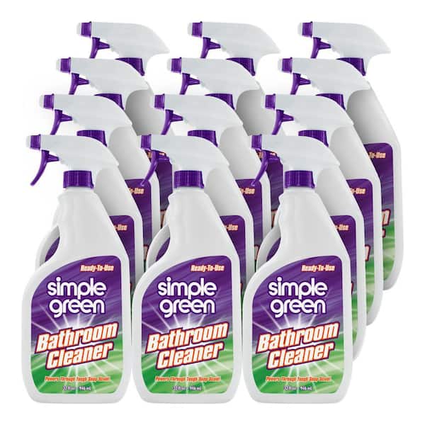 Simple Green 32 oz. Ready-To-Use Bathroom Cleaner (Case of 12) 2510001202032