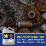 WD-40 SPECIALIST 1 Gal. Rust Remover Soak, Dissolves Rust Safely, Biodegradable 300042