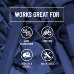 WD-40 SPECIALIST 1 Gal. Rust Remover Soak, Dissolves Rust Safely, Biodegradable 300042