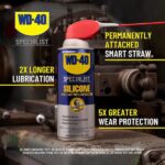 WD-40 SPECIALIST 11 oz. Silicone, Quick-Drying Lubricant with Smart Straw Spray 300012