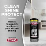 Weiman 12 oz. Stainless Steel Cleaner Wipes (3-Pack) 50A COMBO1