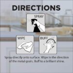 Weiman 22 oz. Stainless Steel Cleaner and Polish Spray (3-Pack) 108 COMBO1