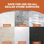 Weiman 24 oz. Granite and Stone 3-in-1 Clean Shine and Protect Countertop Polish 114