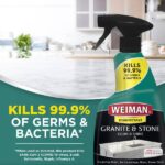 Weiman 24 oz. Granite and Stone Disinfectant Countertop Cleaner and Polish Spray (3-Pack) 109A COMBO1