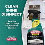 Weiman 24 oz. Granite and Stone Disinfectant Countertop Cleaner and Polish Spray 109A