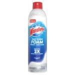 Windex 19 oz. Glass Cleaner Fast Shine Foam, Rainshower Scent 382102