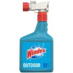 Windex 32 fl. oz. Blue Bottle Outdoor Glass Cleaner Sprayer 305759