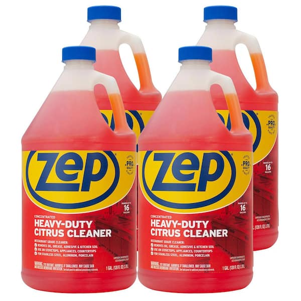 ZEP 1 Gal. Heavy-Duty Citrus Degreaser CA (4-Pack) ZUCIT128CA