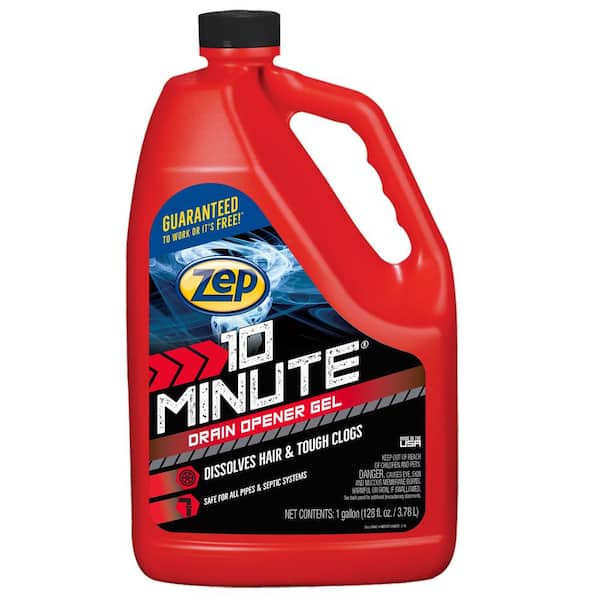 ZEP 1 Gallon 10 Minute Clog Remover Drain Opener Gel ZHCR128NG