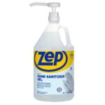 ZEP 128 oz. Hand Sanitizer Gel 70% Alcohol with Pump (case of 4) ZUIHSG128P