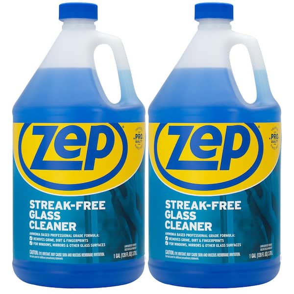 ZEP 128 oz. Streak-Free Glass Cleaner (2-Pack) ZU1120128