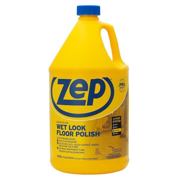ZEP 128 oz. Wet-Look Floor Polish ZUWLFF128