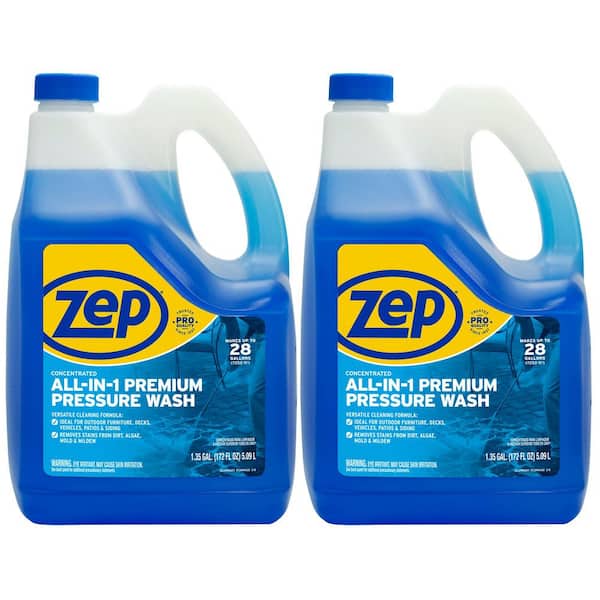 ZEP 172 oz. All-in-1 Pressure Wash (2-Pack) ZUPPWC160