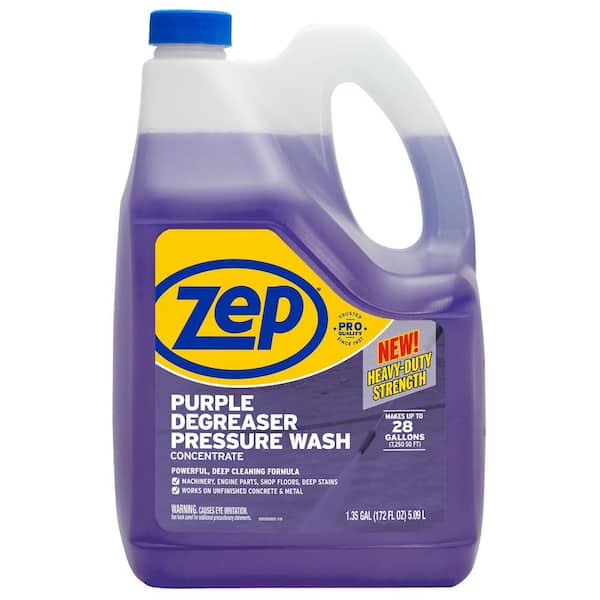 ZEP 172 oz. Purple Pressure Wash Outdoor Cleaner R45806