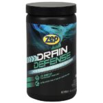 ZEP 18 oz. Drain Defense Pipe Build Up Remover Powder (Case of 12) ZDC16