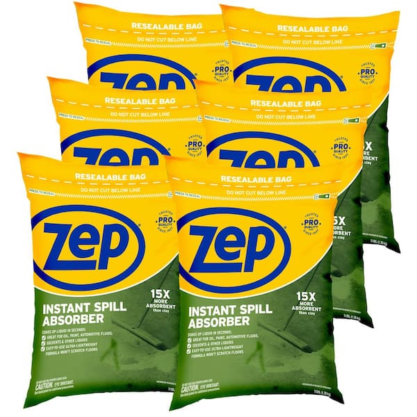 ZEP 3 lb. Instant Spill Absorber (Case of 6) ZUABS3