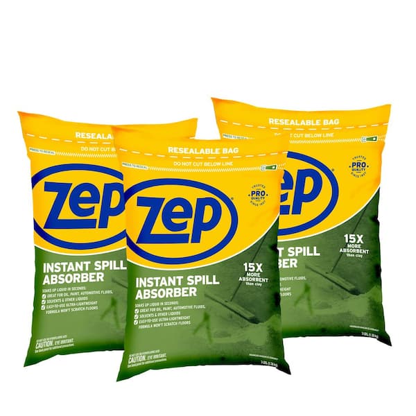 ZEP 3 lbs. Instant Spill Absorber (3-Pack) ZUABS3