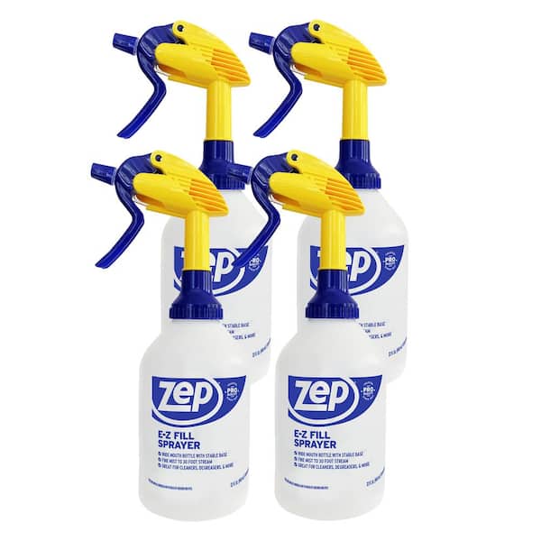 ZEP 32 oz. E-Z Fill Spray Bottle (4-Pack) U430084