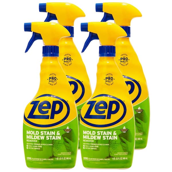 ZEP 32 oz. Mold and Mildew Stain Remover (Case of 4) ZUMILDEW324