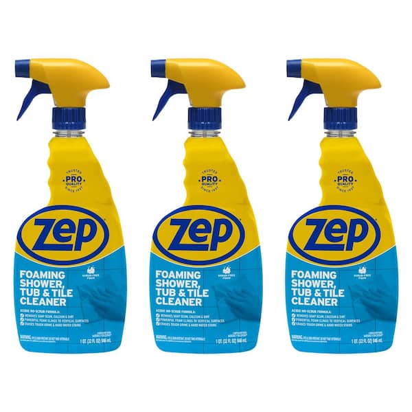 ZEP 32 oz. Power Foam Tub and Tile Cleaner (3-Pack) ZUPFTT32