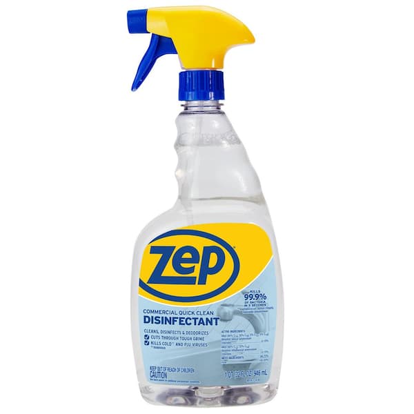 ZEP 32 oz. Quick Clean Disinfectant All Purpose Cleaner ZUQCD32