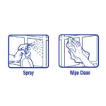 ZEP 32 oz. Streak-Free Glass Cleaner (Case of 4) ZU1120324