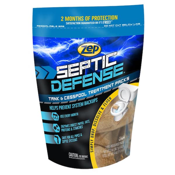 ZEP 4 oz. Septic System Treatment Powder Packet ZSTP2