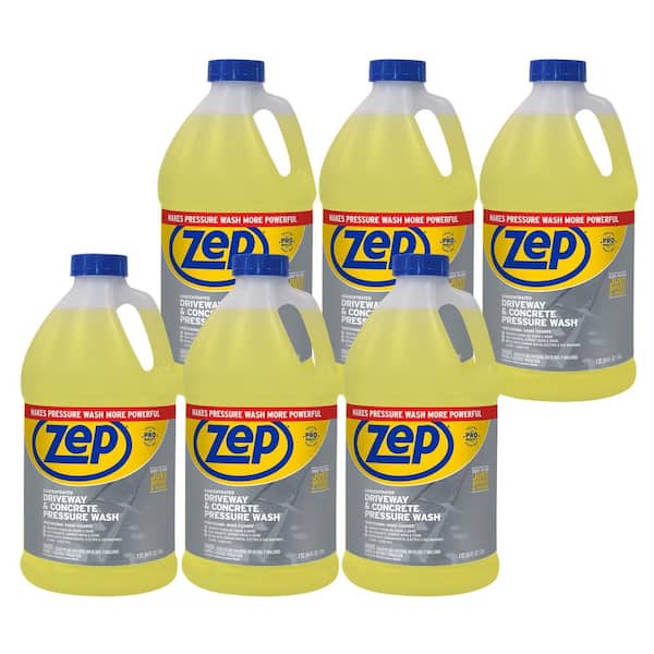 ZEP 64 oz. Driveway and Concrete Pressure Wash Concentrate Cleaner (6-Pack) ZUBMC64